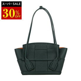 【最大5,000円OFFクーポン】ボッテガヴェネタ ハンドバッグ BOTTEGA VENETA マキシイントレチャート SMALL THE ARCO アルコ 575943 VCP11 3121 レディース グリーン 緑