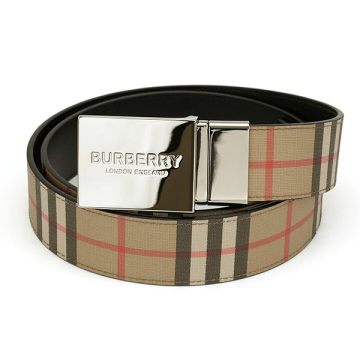 楽天市場】バーバリー ベルト BURBERRY ヴィンテージチェック 8019817 