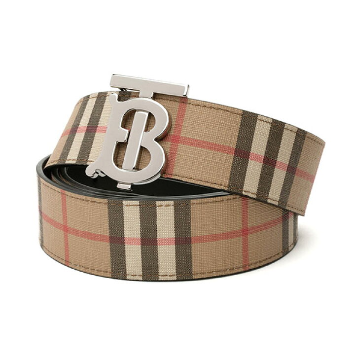 楽天市場】バーバリー ベルト BURBERRY ヴィンテージチェック 8021957 