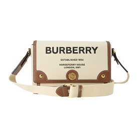 【最大5,000円OFFクーポン配布中】バーバリー ショルダーバッグ BURBERRY ホースフェリープリント 8030249 A1395 レディース オフホワイト 白