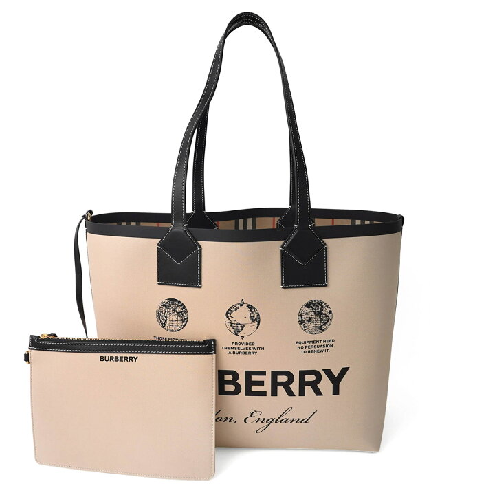 楽天市場】【最大5,000円OFFクーポン対象】バーバリー トートバッグ 