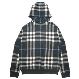 【P5倍4/20限定★さらに最大5000円クーポン対象】バーバリー トップス BURBERRY チェック コットンジャガード フーディー 8070669 B3421 メンズ