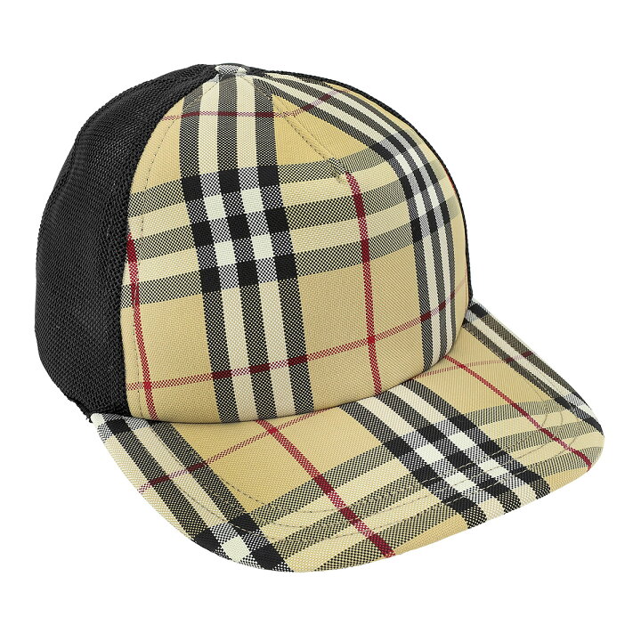 楽天市場】バーバリー キャップ BURBERRY チェックアンドメッシュ 