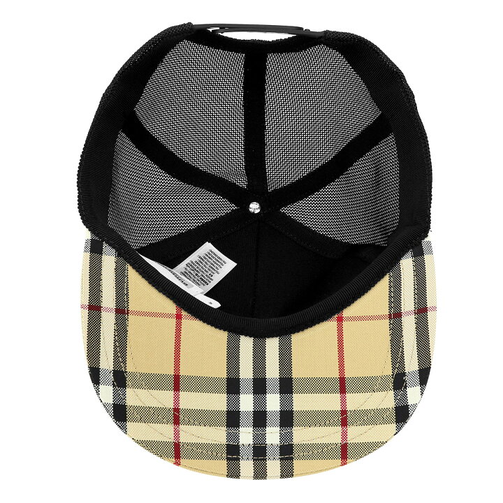 楽天市場】バーバリー キャップ BURBERRY チェックアンドメッシュ 