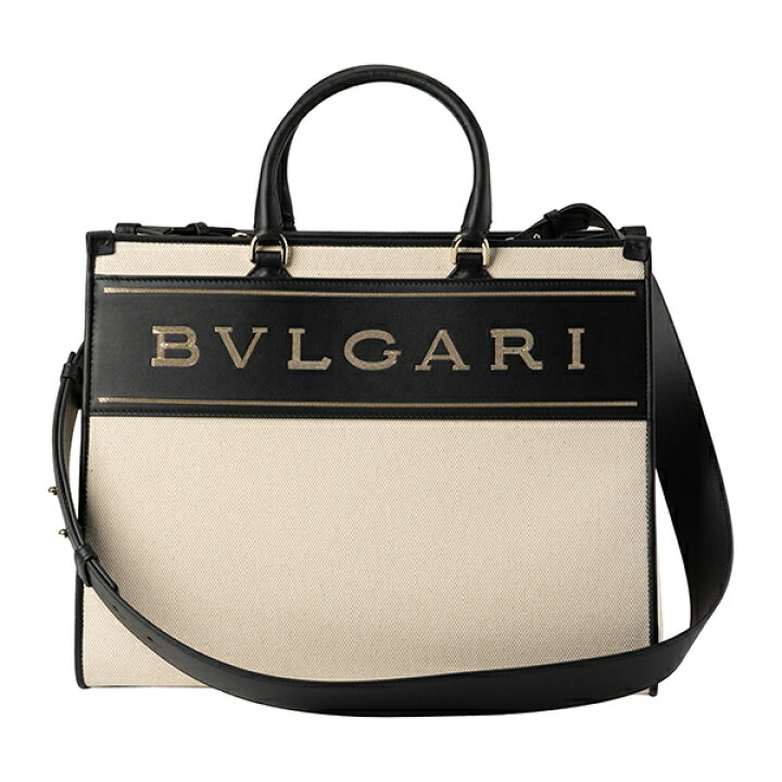 楽天市場】ブルガリ トートバッグ BVLGARI ロゴ 291105レディース  