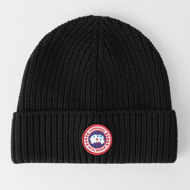 【1,000円OFFクーポン】カナダグース ニットキャップ CANADA GOOSE リブトーク ニットキャップ 5026M 9061 ユニセックス ブラック 黒