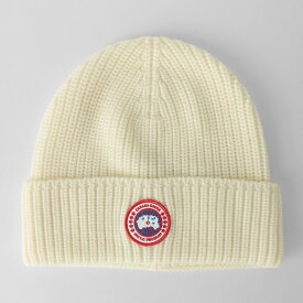 【1,000円OFFクーポン】カナダグース ニットキャップ CANADA GOOSE リブトーク ニットキャップ 5026M 9467 ユニセックス ホワイト 白