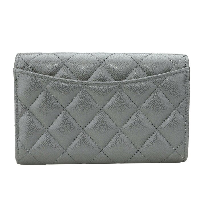 楽天市場】シャネル 2つ折り財布 CHANEL キャビアスキン CHANEL FLAP  