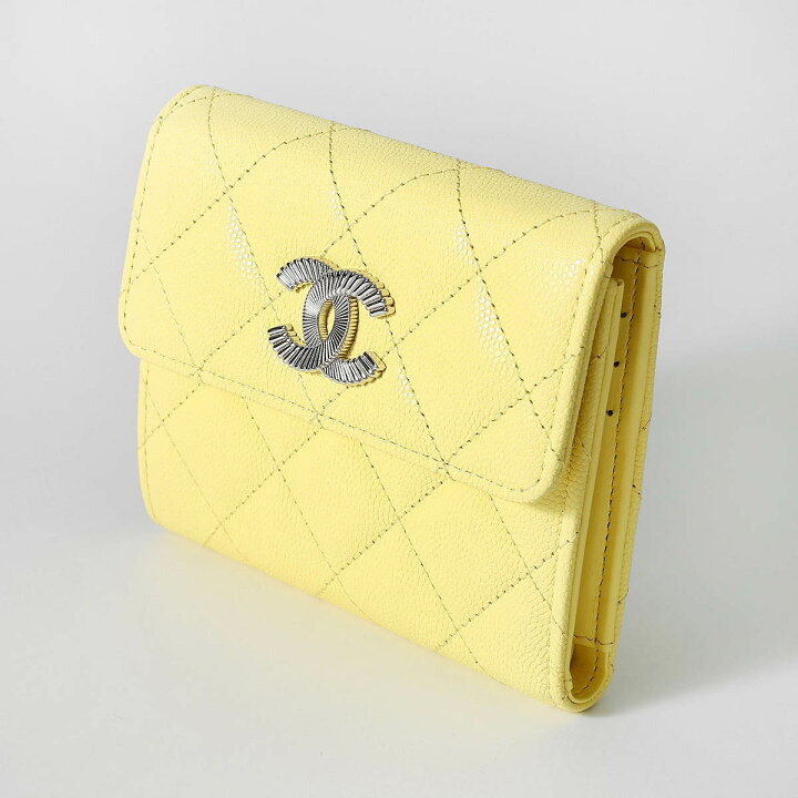 楽天市場】シャネル 2つ折り財布 CHANEL キャビアスキン CHANEL SMALL 