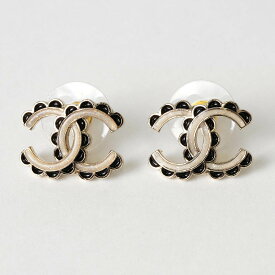 シャネル ピアス CHANEL ココマーク CHANEL PIERCE レディース ゴールド 金 ホワイト 白【10,000円OFF★決算クーポン】