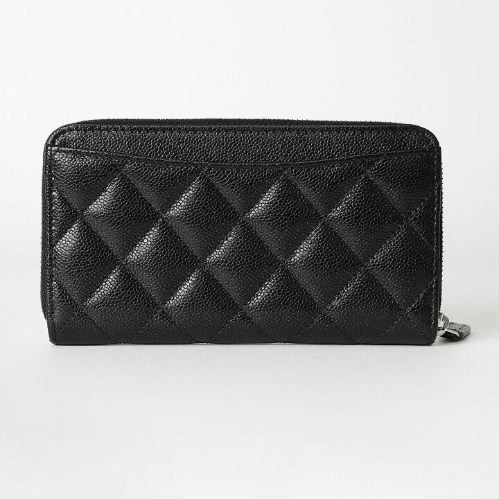 楽天市場】シャネル 長財布(ラウンドファスナー) CHANEL キャビア 
