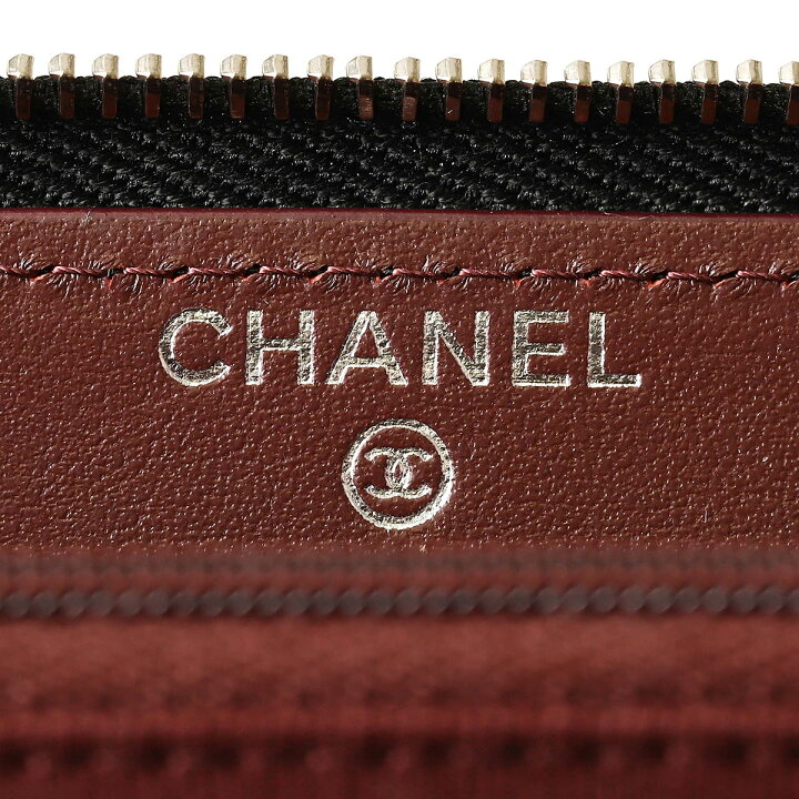 楽天市場】シャネル 長財布(ラウンドファスナー) CHANEL キャビア 