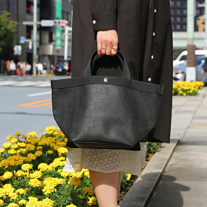 楽天市場】エルベ シャプリエ トートバッグ Herve Chapelier ペブルド  