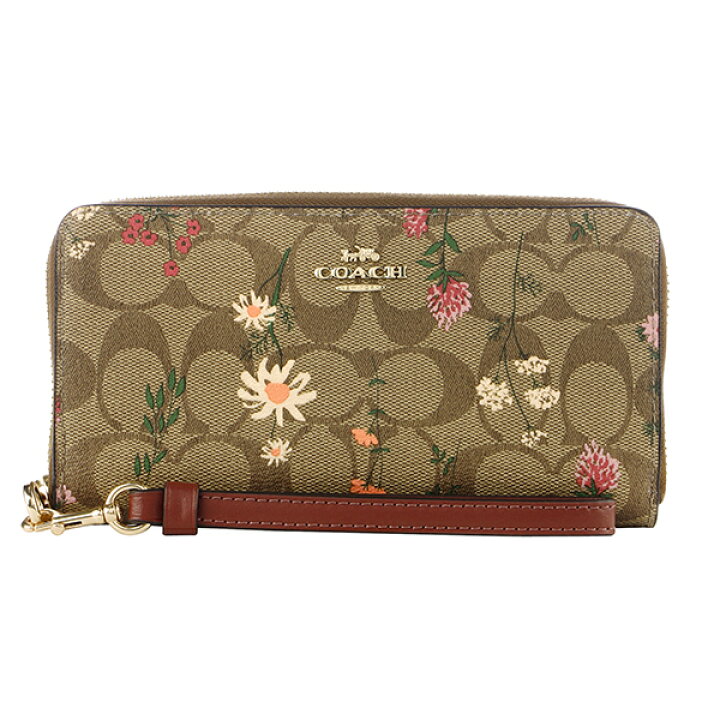 楽天市場】コーチ 長財布(ラウンドファスナー) COACH シグネチャー 