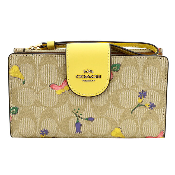 楽天市場】コーチ 長財布 COACH シグネチャー ドリーミーベジー 