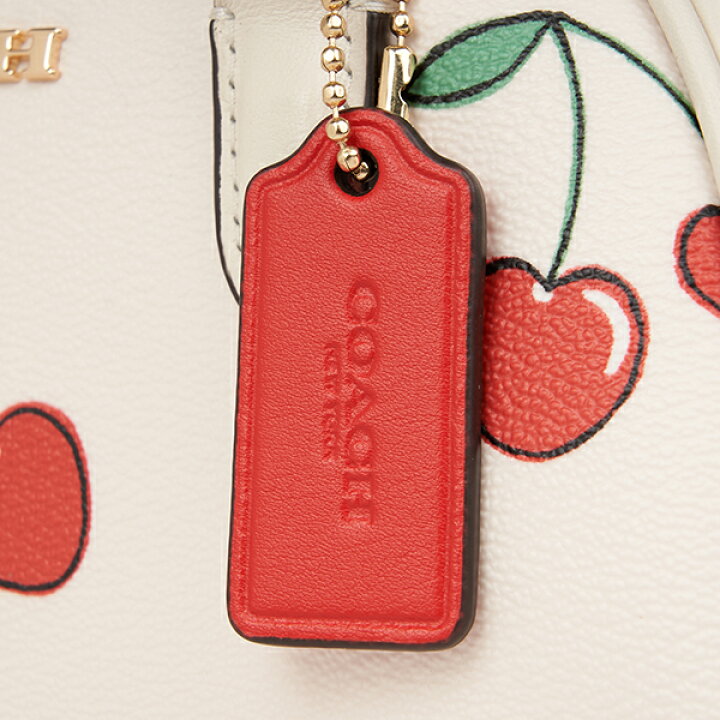 楽天市場】コーチ ハンドバッグ COACH ハート チェリー プリント CF421 