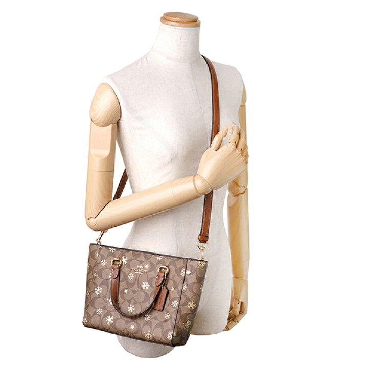 COACH ショルダーバッグ シグネチャー スノーフレーク コーチ(COACH 
