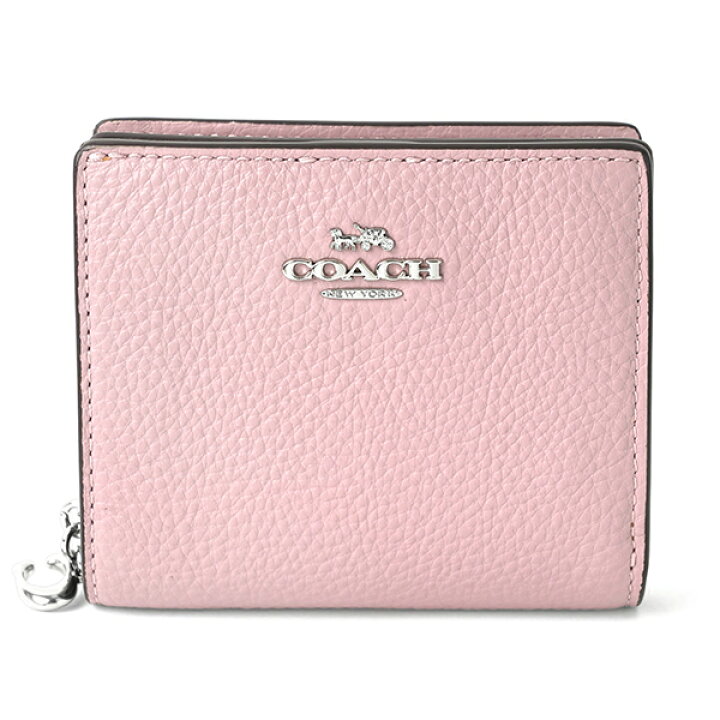楽天市場】コーチ 2つ折り財布 COACH ぺブルドレザー C2862 SVNBC  