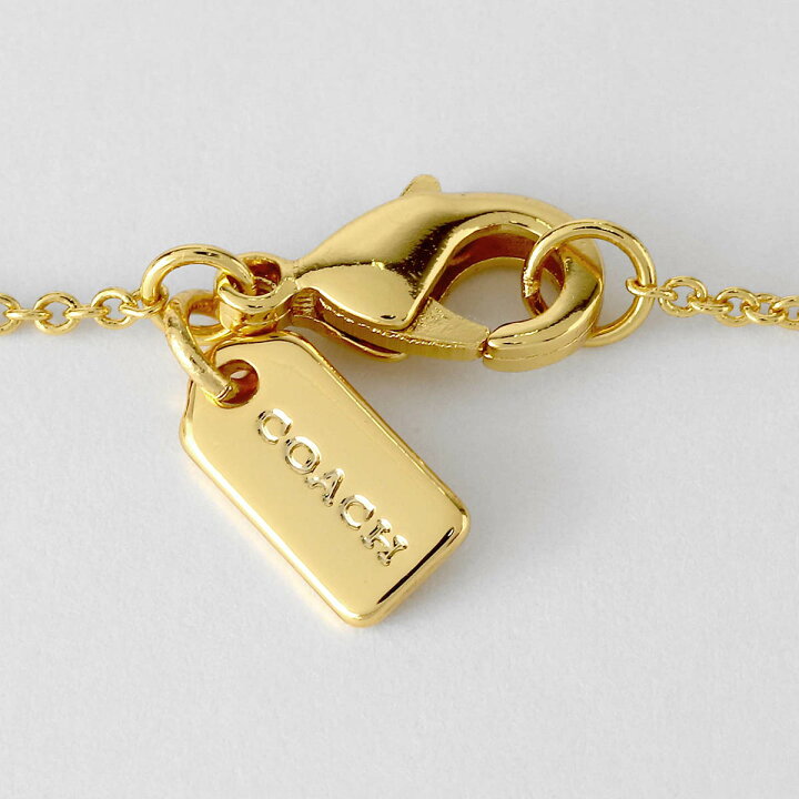 楽天市場】コーチ ネックレス COACH シグネチャー 551685 GLD100 