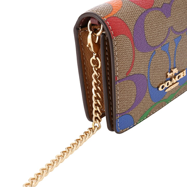 楽天市場】コーチ アウトレット コインケース COACH OUTLET レインボー 