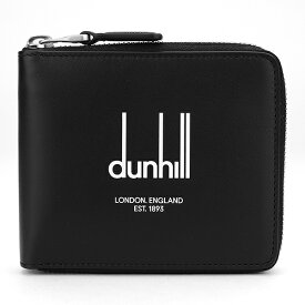 【P5倍6/4 20時～6/5まで★さらに1,000円OFFクーポン対象】ダンヒル 2つ折り財布 dunhill レガシー DU22R2355DP 001 メンズ ブラック 黒