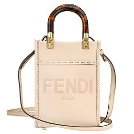 【最大5000円クーポン対象4/23まで】フェンディ ショルダーバッグ FENDI ミニ サンシャイン ショッパー 8BS051 ABVL F1BA9 レディース ピンクベージュ