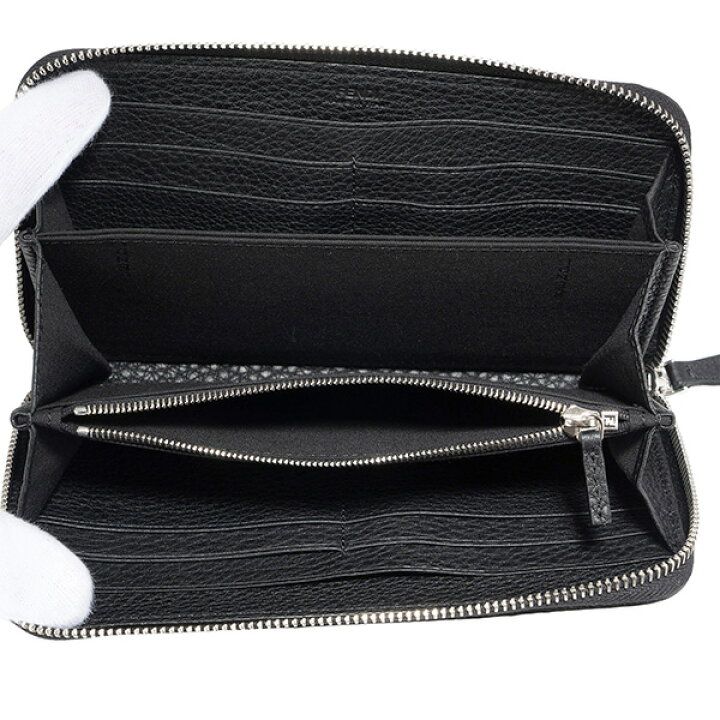 楽天市場】フェンディ 長財布(ラウンドファスナー) FENDI FFロゴ  