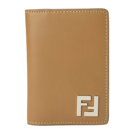 【最大5,000円クーポン対象】フェンディ カードケース FENDI FFスクエア 7M0349 AFF2 F1M6E メンズ ライトブラウン 茶