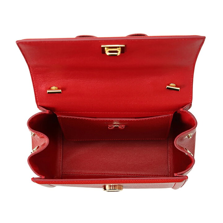 楽天市場】フェラガモ ハンドバッグ FERRAGAMO ヴァラ リボン 21G646  