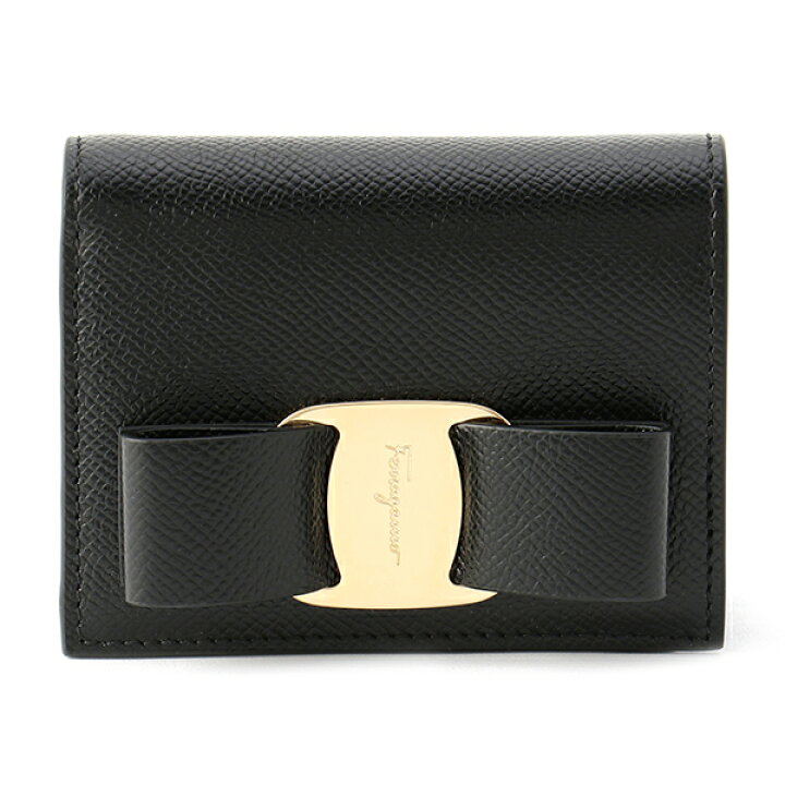 楽天市場】フェラガモ 2つ折り財布 FERRAGAMO ヴァラ・リボン 22D515  
