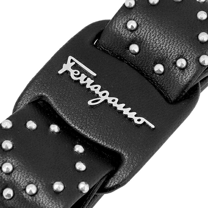 楽天市場】フェラガモ バレッタ FERRAGAMO ヴィヴァ ボウ 340213 