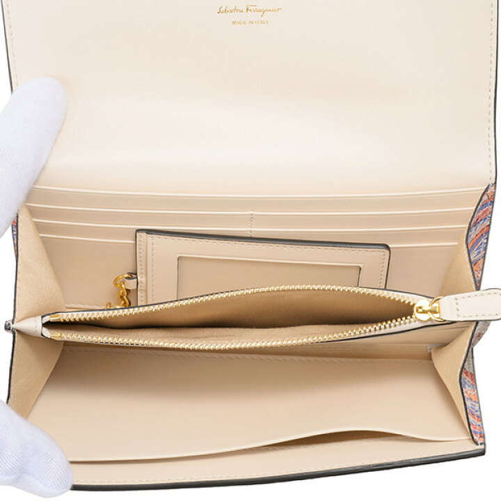 楽天市場】フェラガモ 長財布 FERRAGAMO ガンチーニ 22D985 759916  