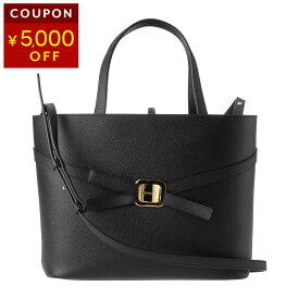 フェラガモ トートバッグ FERRAGAMO ボウ 218348 771215 レディース ブラック 黒【10,000円OFF★スーパーSALEクーポン】