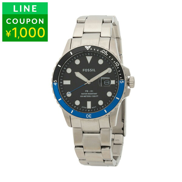 フォッシル 腕時計 FOSSIL エフビー01 FS5671 メンズ ブラック 黒【P5倍 9/1限定！さらに1万円以上で1,000円OFF★最大5,000円OFFクーポン配布中】