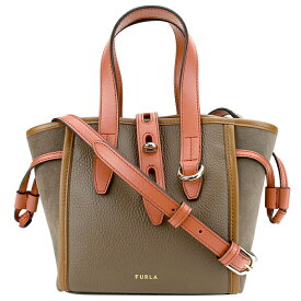 【P10倍4/25限定さらに最大5000円クーポン対象】フルラ ハンドバッグ FURLA ネット BASRFUA-BX1208-1591S-1-007 レディース ブラウン こげ茶 テラコッタ