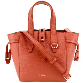 【P5倍6/4 20時～6/5まで★さらに2,000円OFFクーポン対象】フルラ ハンドバッグ FURLA ネット BASRFUA-HSF000-CL000-1-007 レディース オレンジ系 テラコッタ