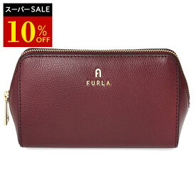 【最大5,000円OFFクーポン】フルラ ポーチ FURLA カメリア WE00449 ARE000 26700 1 007 レディース ダークレッド
