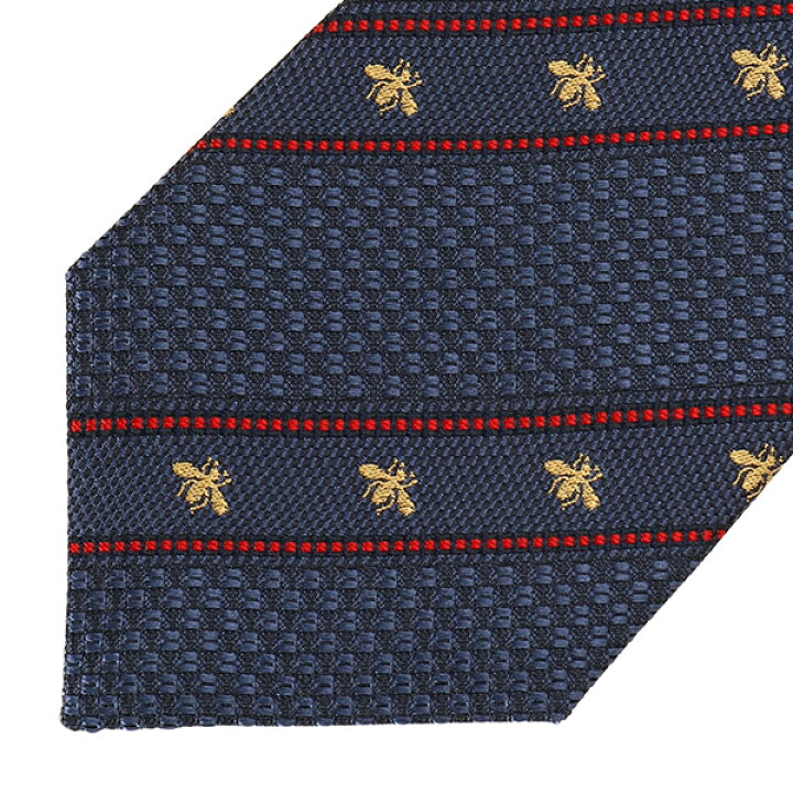 楽天市場】グッチ ネクタイ GUCCI ビーウェブ付き シルク タイ 451528 