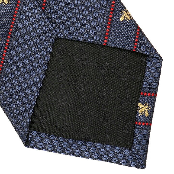 楽天市場】グッチ ネクタイ GUCCI ビーウェブ付き シルク タイ 451528  