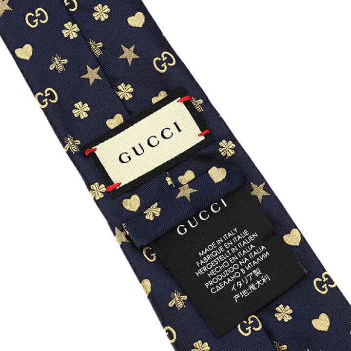 楽天市場】グッチ ネクタイ GUCCI シンボルズ モチーフ シルク タイ  