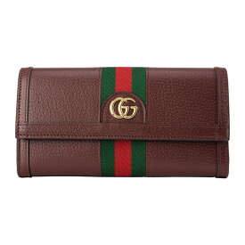 【P5倍4/20限定★さらに最大5000円クーポン対象】グッチ 長財布 GUCCI オフィディア 523153 DJ2DG 6673 レディース ワインレッド アウトレット