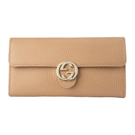 【最大5000円クーポン対象4/19まで】グッチ 長財布 GUCCI ダラーカーフ 615524 CAO0G 2754 ユニセックス ベージュ アウトレット