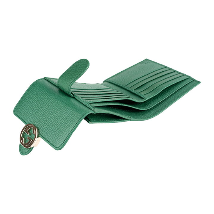 楽天市場】グッチ 2つ折り財布 GUCCI ダラーカーフ 615525 CAO0G 3120  
