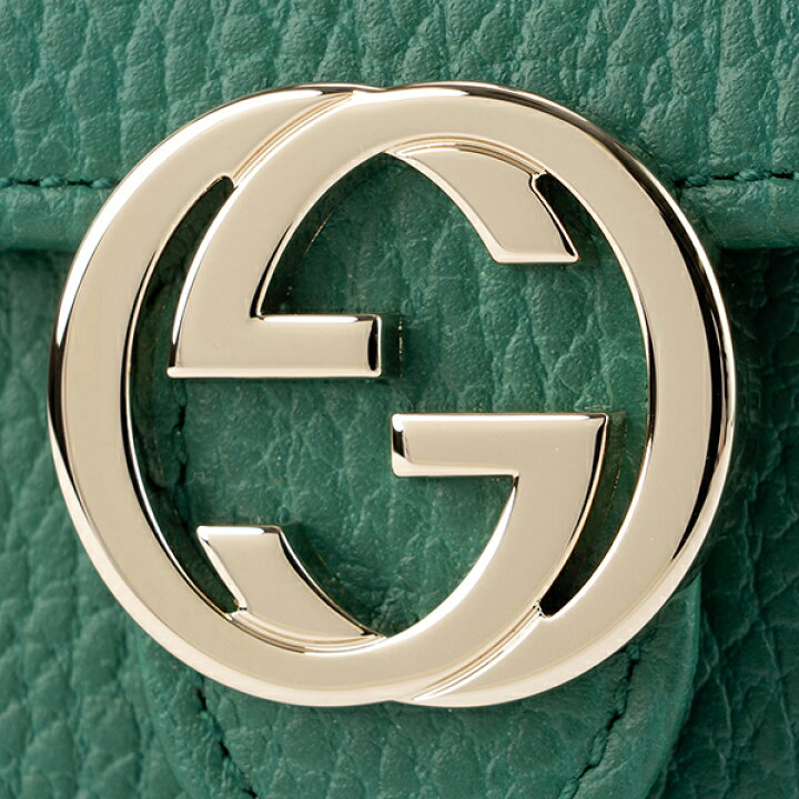 楽天市場】グッチ 2つ折り財布 GUCCI ダラーカーフ 615525 CAO0G 3120  