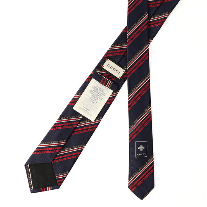 楽天市場】グッチ ネクタイ GUCCI サインアモーレ ニヒル 597105 4E979  