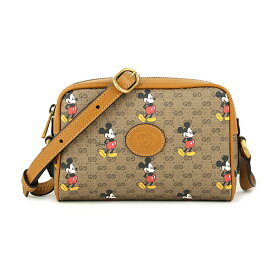 【最大5,000円OFFクーポン対象】グッチ ショルダーバッグ GUCCI ディズニー x グッチ 602536 HWUBM 8559 レディース ベージュ ライトブラウン アウトレット