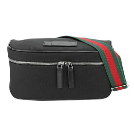 【最大5,000円OFFクーポン対象】グッチ ウエストバッグ・ボディバッグ GUCCI テクノキャンバス 630920 KWTLN 1060 メンズ ブラック 黒 アウトレット