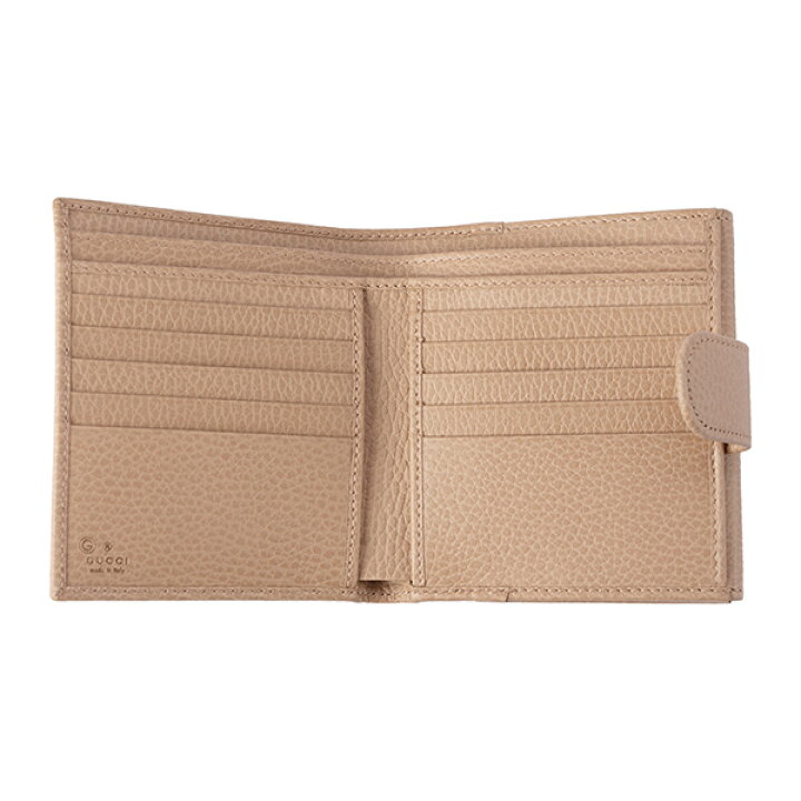 楽天市場】グッチ 2つ折り財布 GUCCI ダラーカーフ 615525 CAO0G 2754 