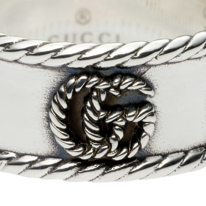楽天市場】グッチ リング GUCCI ダブルG 627729 J8400 0701 ユニ 