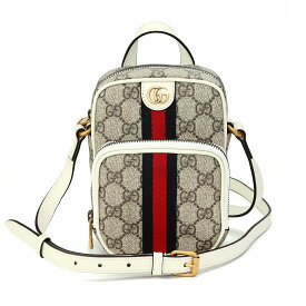 【P5倍4/25限定さらに最大5000円クーポン対象】グッチ ショルダーバッグ GUCCI オフィディア 671682 96IWT 9794 ユニセックス ベージュ ホワイト 白